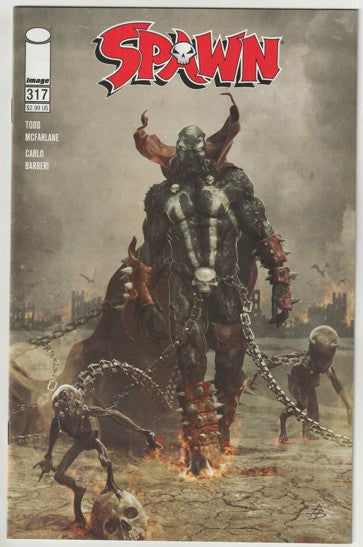 Spawn #317 (2021) - Cover A by Bjorn Barends Cover