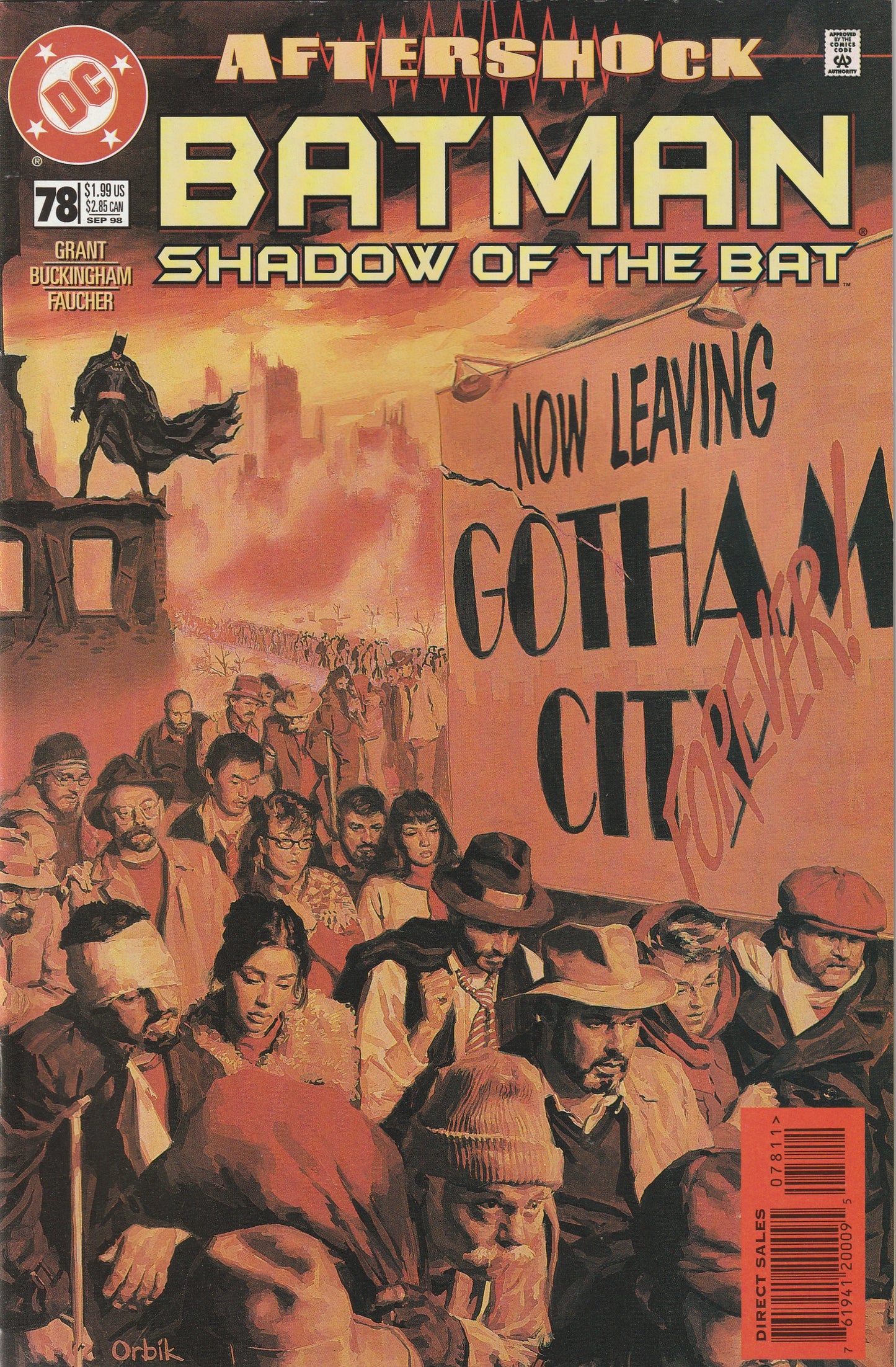 Batman: Shadow of the Bat #78 (1998) - Aftershock