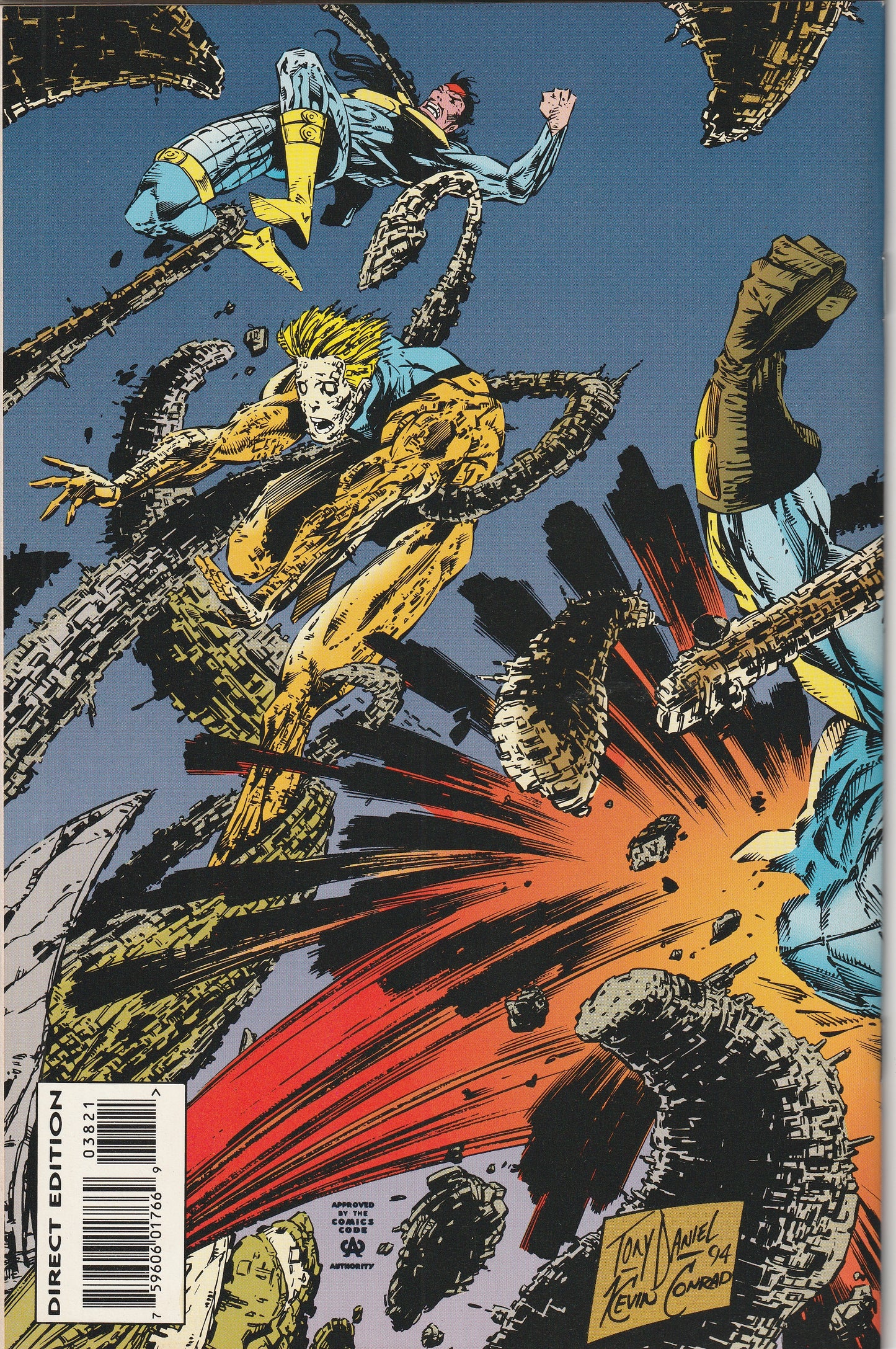 X-Force #38 (1994) - Phalanx Covenant - Foil stamped edition