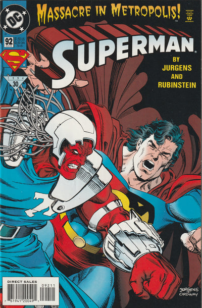 Superman #92 (Vol 2, 1994)
