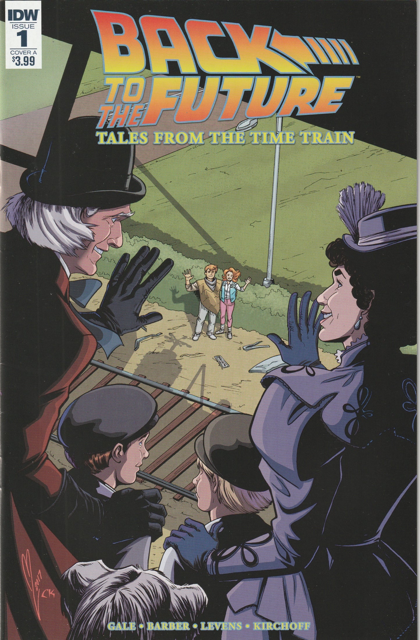 Back to the Future: Tales From the Time Train #1 (2017) - Cover A
