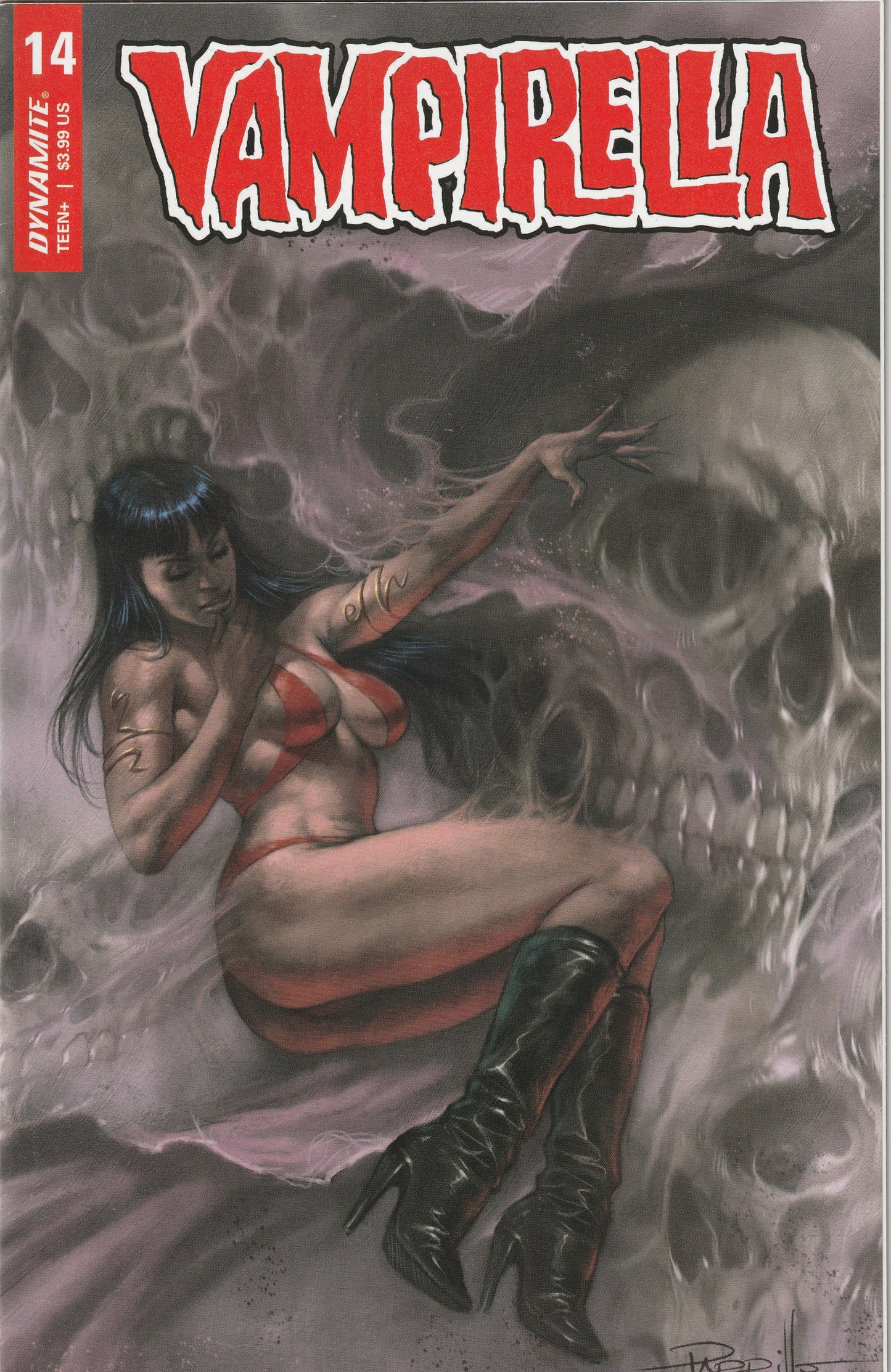 Vampirella #14 (2020) - Cover A by Lucio Parrillo