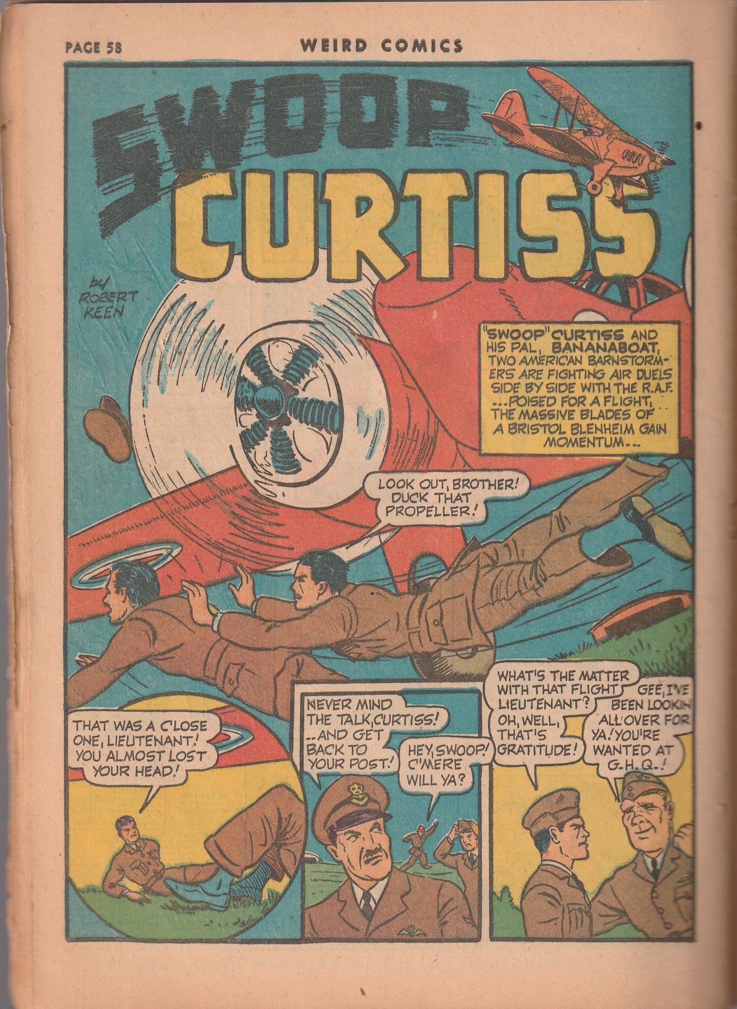 Weird Comics #18 (1941)