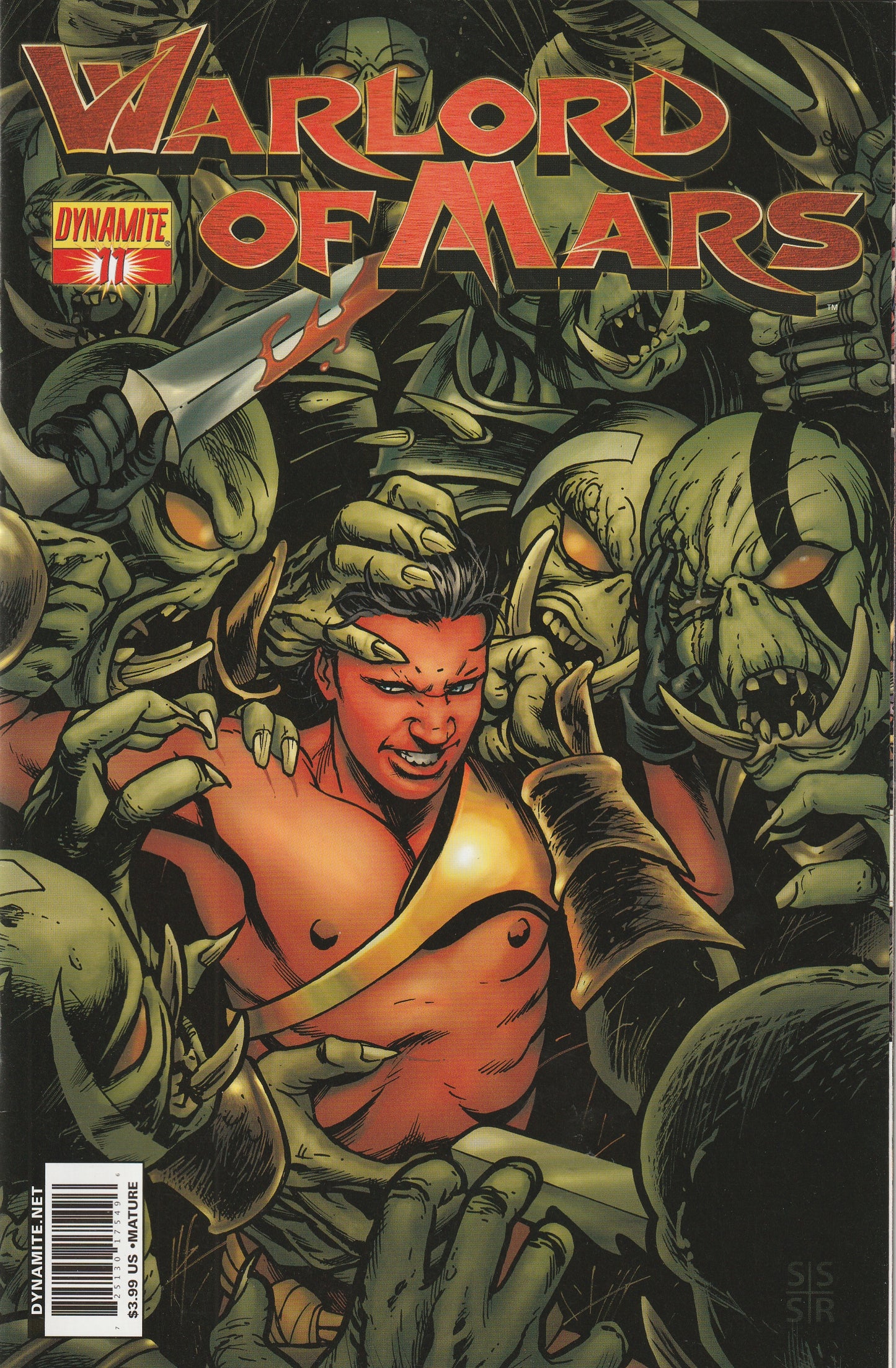 Warlord of Mars #11 (2011) - Stephen Sadowski Cover