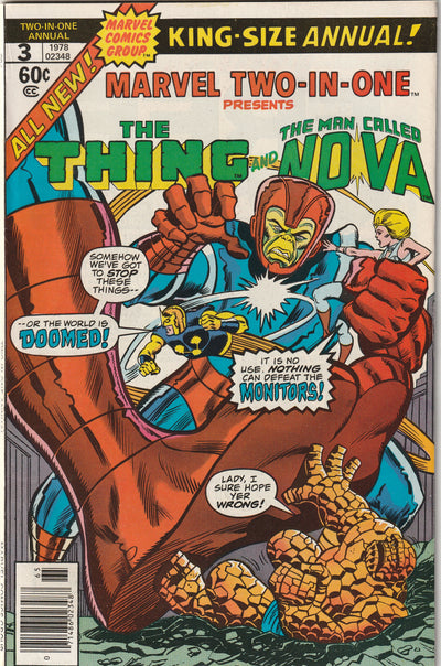 Marvel Two-in-One Annual #3 (1978) - The Man Called Nova