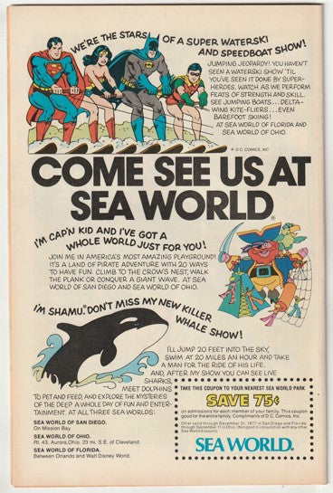Aquaman #57 (1977) - Black Manta Kidnaps and Kills Arthur Curry Jr