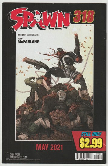 Spawn #317 (2021) - Cover B by Todd McFarlane Variant  Cover
