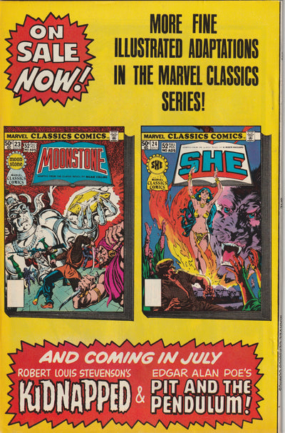 Marvel Classics Comics #24 (1977) - She