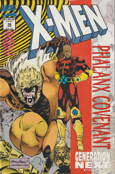 X-Men #36 (1994) - 1st Appearance of Synch
