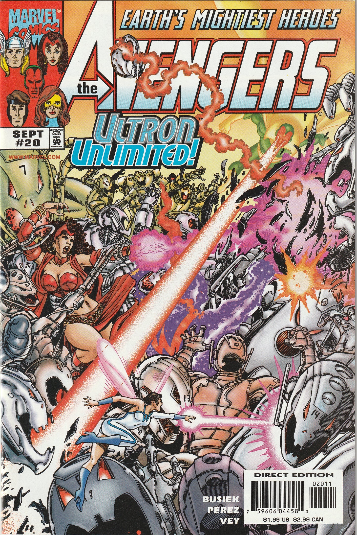 Avengers (Vol 3) #20 (1999) - Ultron