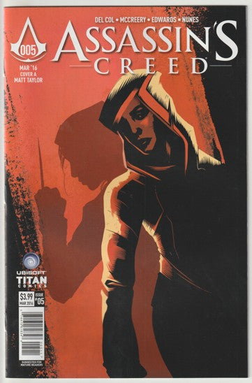 Assassin's Creed #5 (2016) - Cover A Matt Taylor
