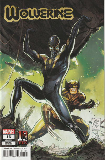 Wolverine #16 (LGY#358, 2021) - Tony Daniel Miles Morales 10th Anniversary Variant Cover