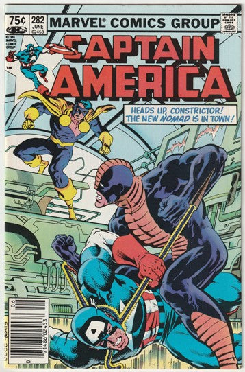 Captain America #282 (1983) - 1st appearance of Jack Monroe as Nomad