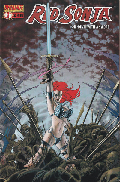 Red Sonja #1 (2005) - Cassaday Cover