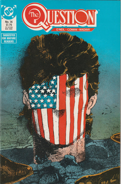 The Question #14 (1988) - Bill Sienkiewicz cover