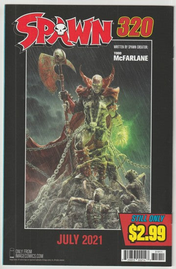 Spawn #319 (2021) - Cover A by Bjorn Barends Cover