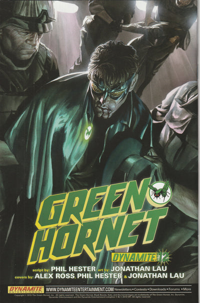Green Hornet Parallel Lives #5 (2010)