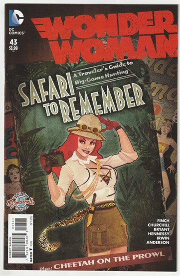 Wonder Woman #43 (2015) - New 52 - Ant Lucia DC Bombshells Variant Cover