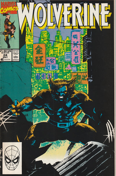 Wolverine #24 (1990) - Jim Lee cover