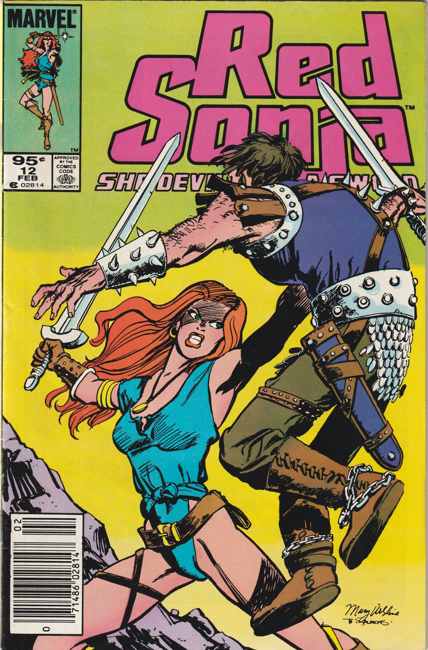 Red Sonja #12 (Volume 3, 1986)