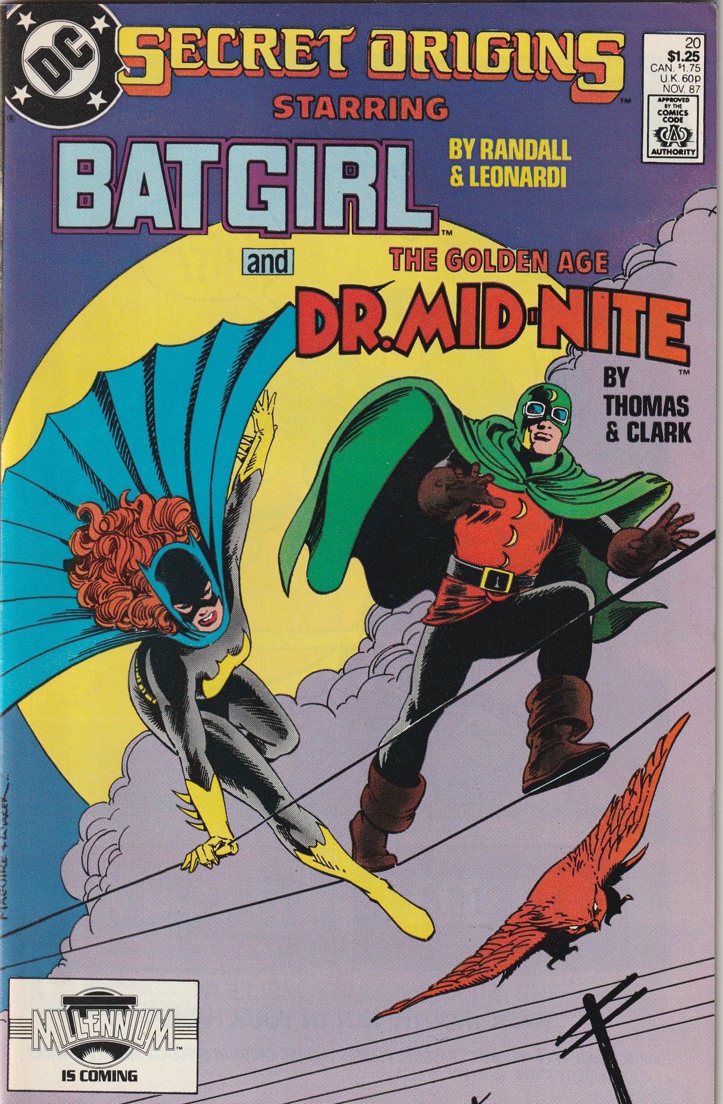 Secret Origins #20 (1987) - Batgirl and Golden Age Dr. Midnite