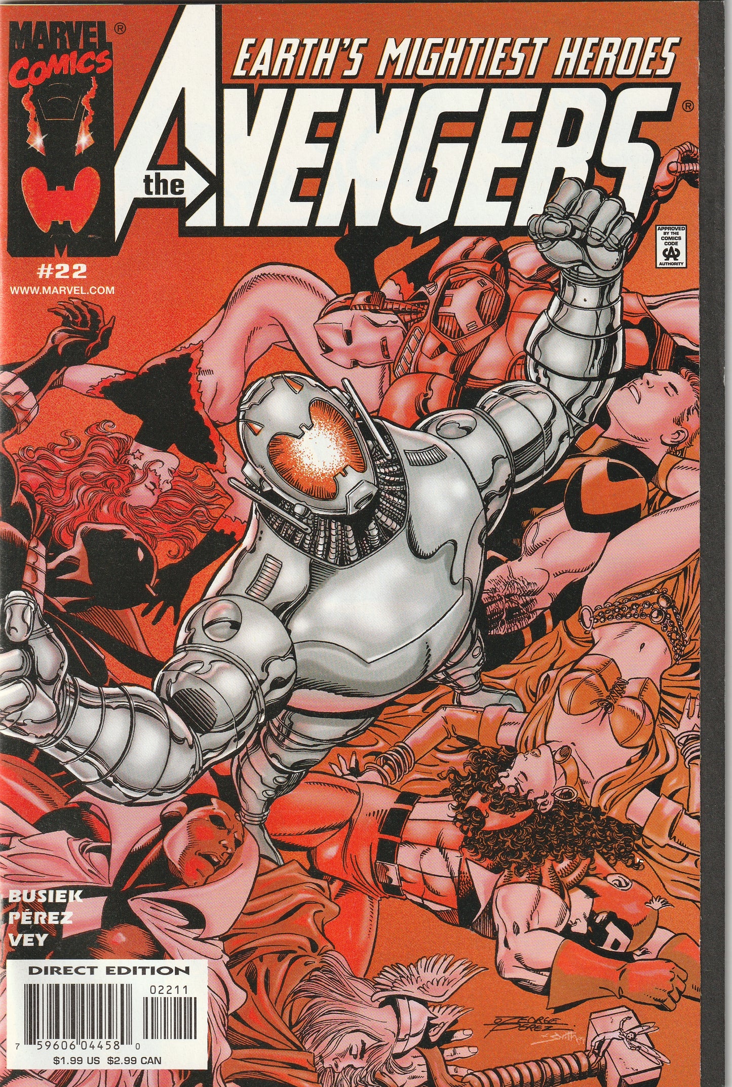 Avengers (Vol 3) #22 (1999) - Ultron