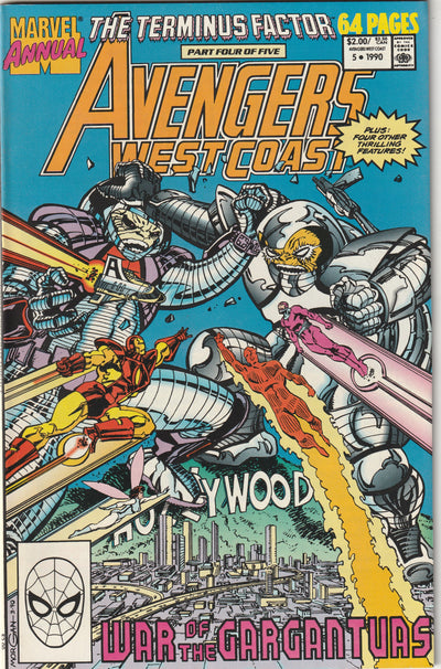 Avengers West Coast Annual #5 (1990) - The Terminus Factor