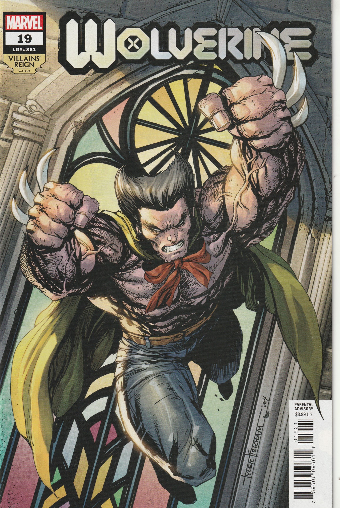 Wolverine #18 (LGY#361, 2022) - Tyler Kirkham Devil's Reign Villain Variant