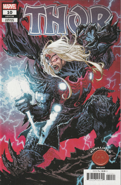 Thor #10 (LGY #736) (2021) - Ken Lashley Knullified Variant Cover