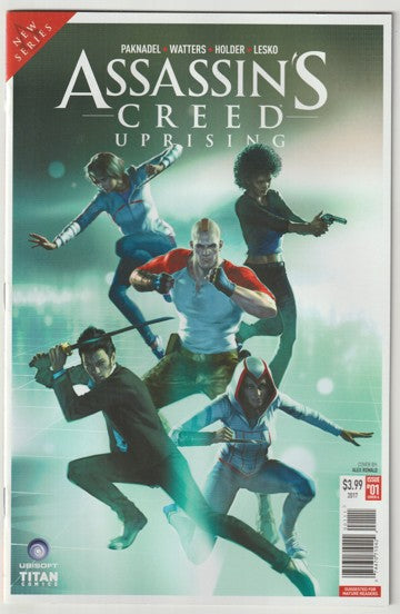 Assassin's Creed: Uprising #1 (2017) - Cover A Alex Ronald