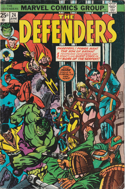 Defenders #24 (1975) - Son of Satan Appearance