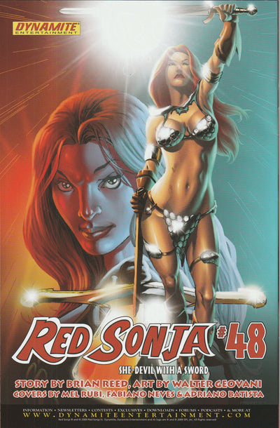 Red Sonja #47 (2009) - Mel Rubi Cover