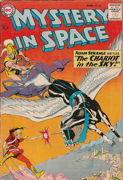 Mystery in Space #58 (1960) - Adam Strange