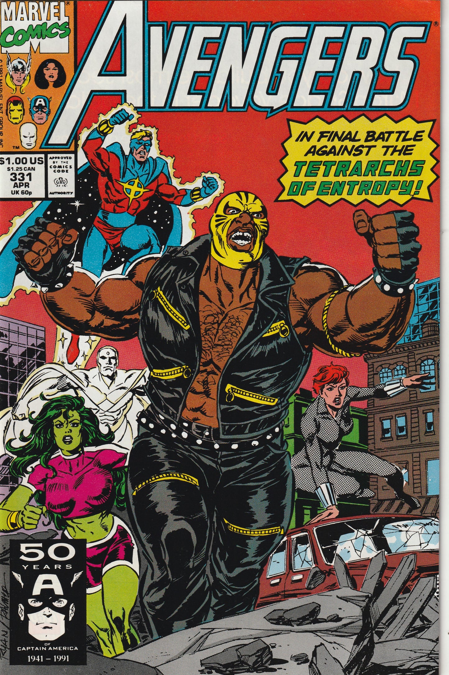 Avengers #331 (1991) - 1st Ahh Appearance