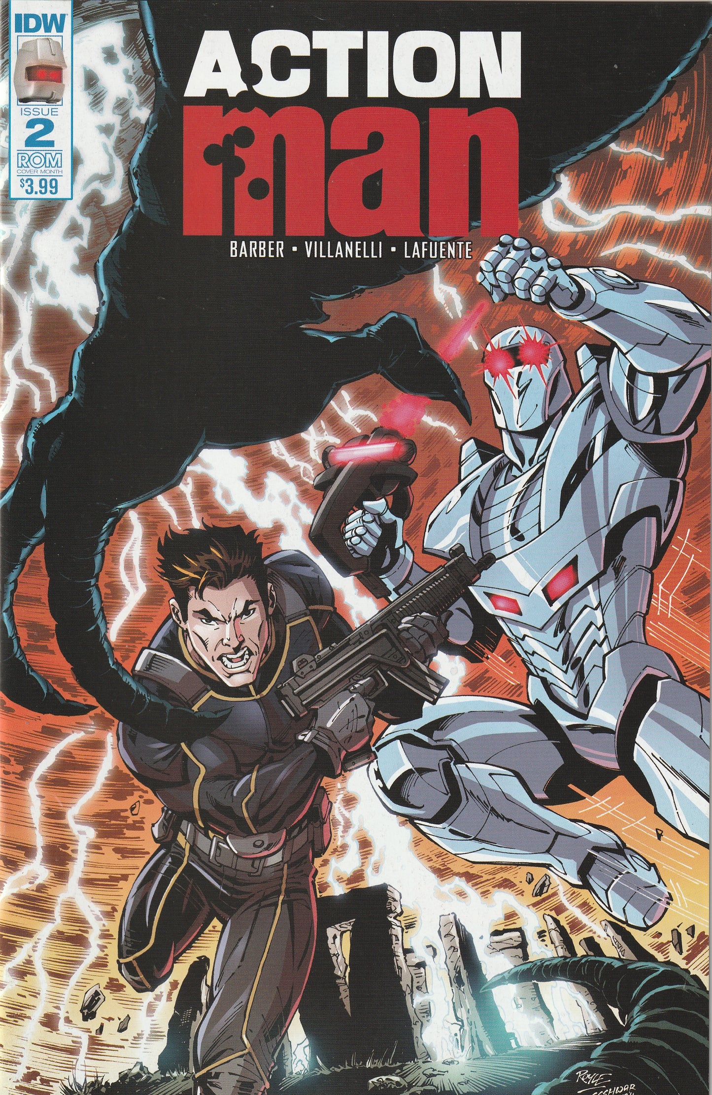 Action Man #2 (2016) - John Royle ROM Variant Cover