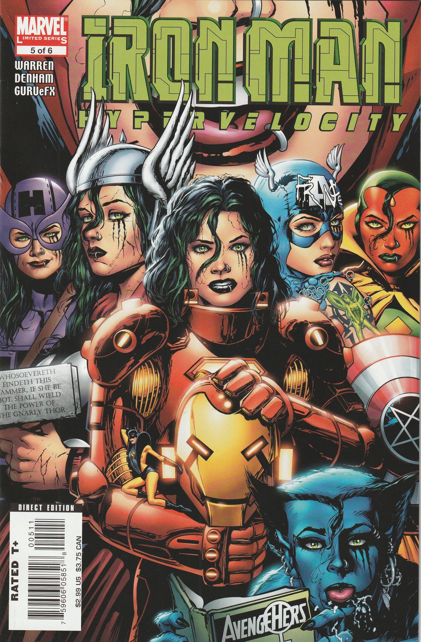 Iron Man Hypervelocity (2007) - 6 issue mini series