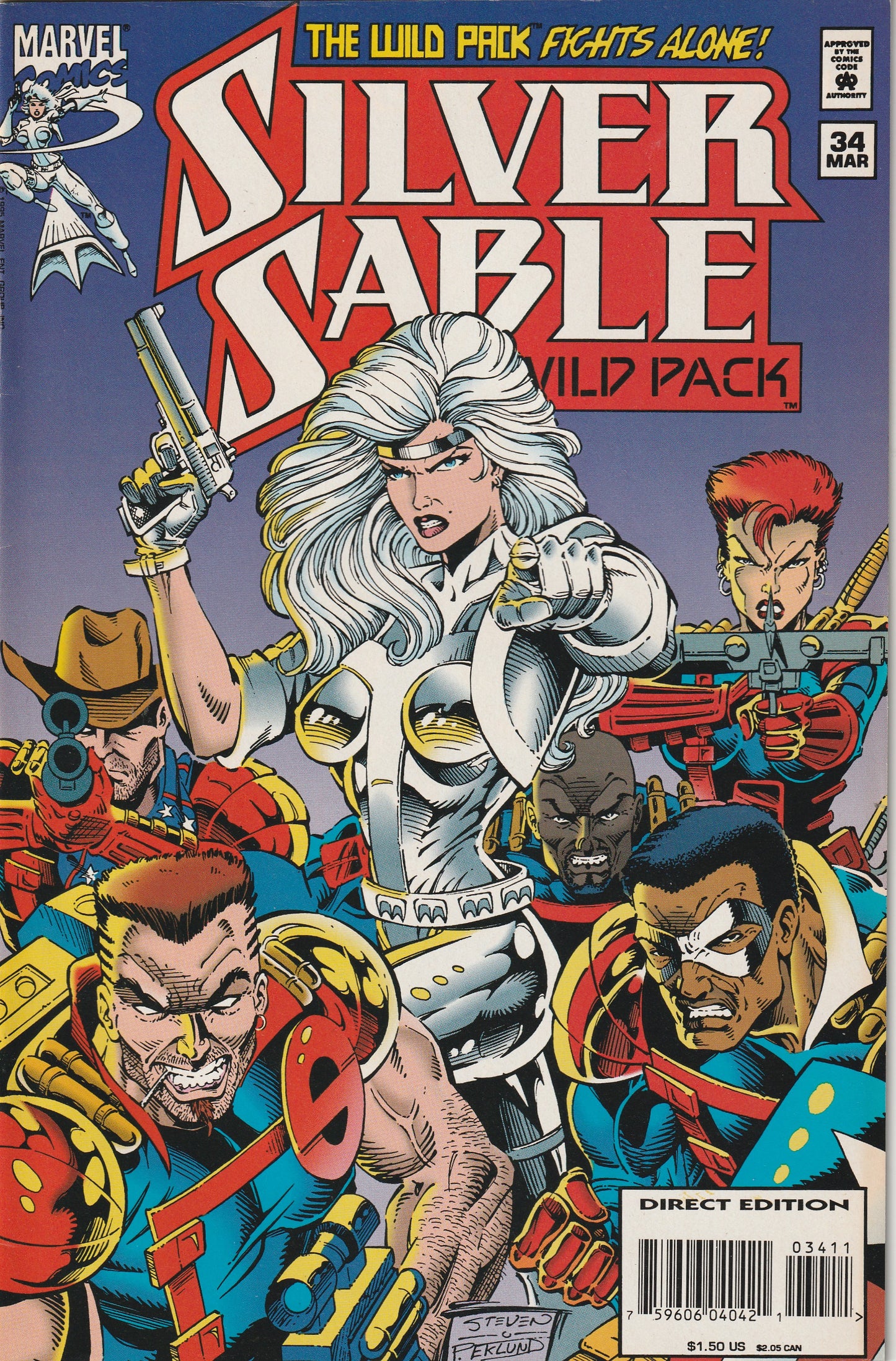 Silver Sable & The Wild Pack #34 (1994)