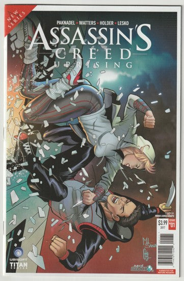 Assassin's Creed: Uprising #1 (2017) - Nerd Block Variant - Maria Laura Sanapo