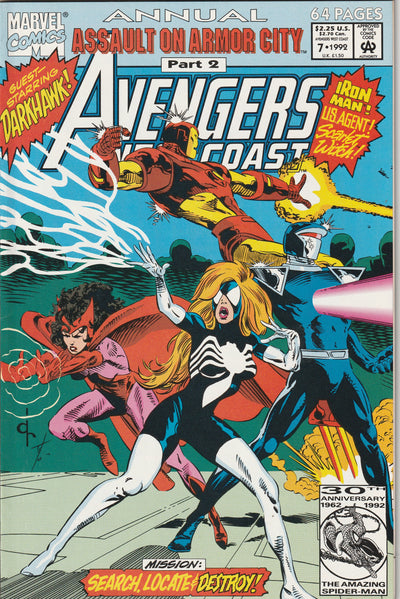 Avengers West Coast Annual #7 (1992) - Assault on Armor City