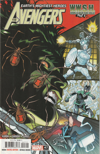 Avengers # 47 (LGY #747) (2021) - She-Hulk becomes the Winter Hulk