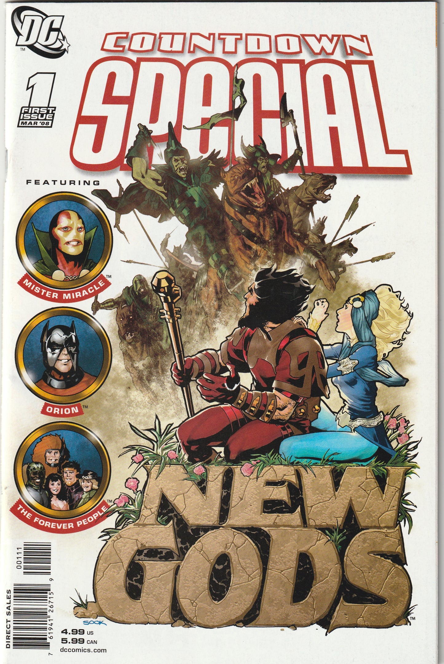 Countdown Special - New Gods (2008) - 80 Page Giant one-shot, Reprints