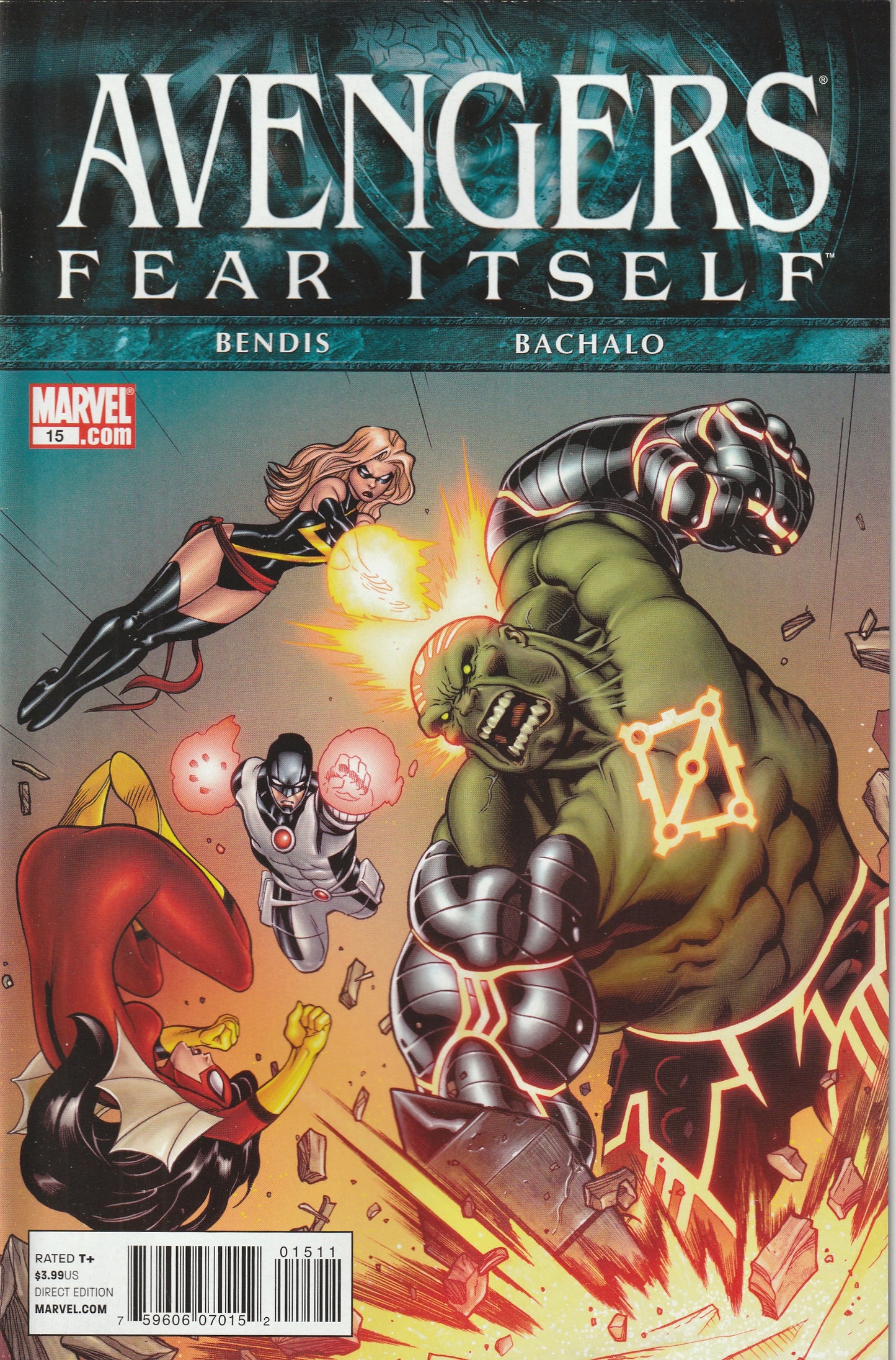 Avengers #15  (Vol 4, 2011) - Fear Itself