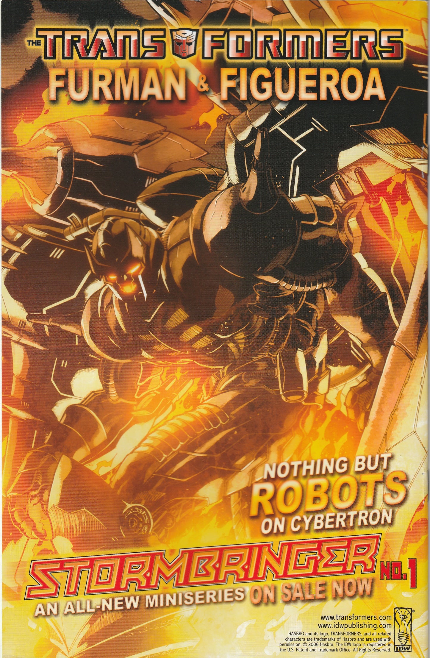 TransFormers Spotlight #1 - Shockwave (2006) - Nick Roche Incentive Sketch Cover. Limited to 1 in 50