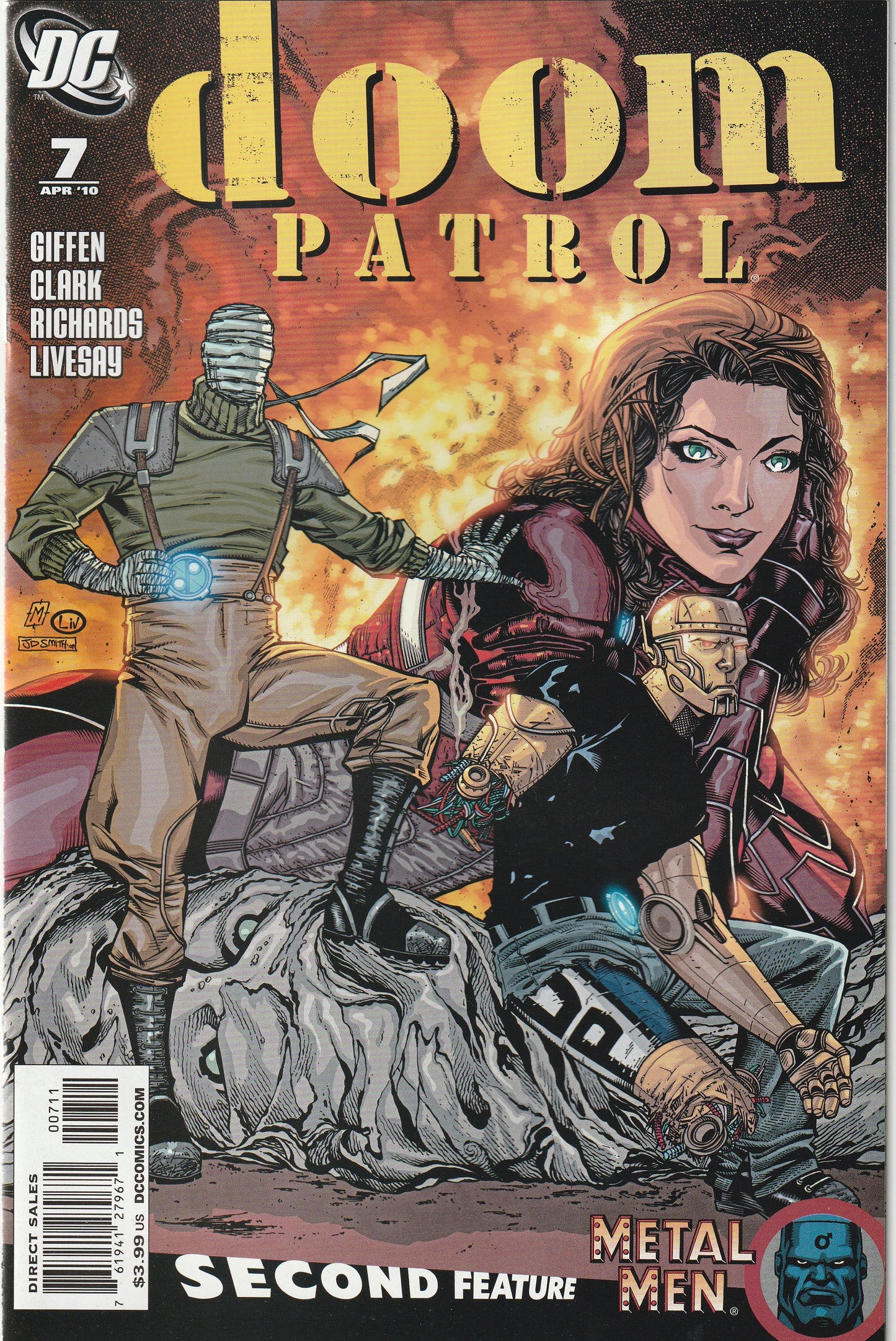 Doom Patrol #7 (Volume 5, 2010)