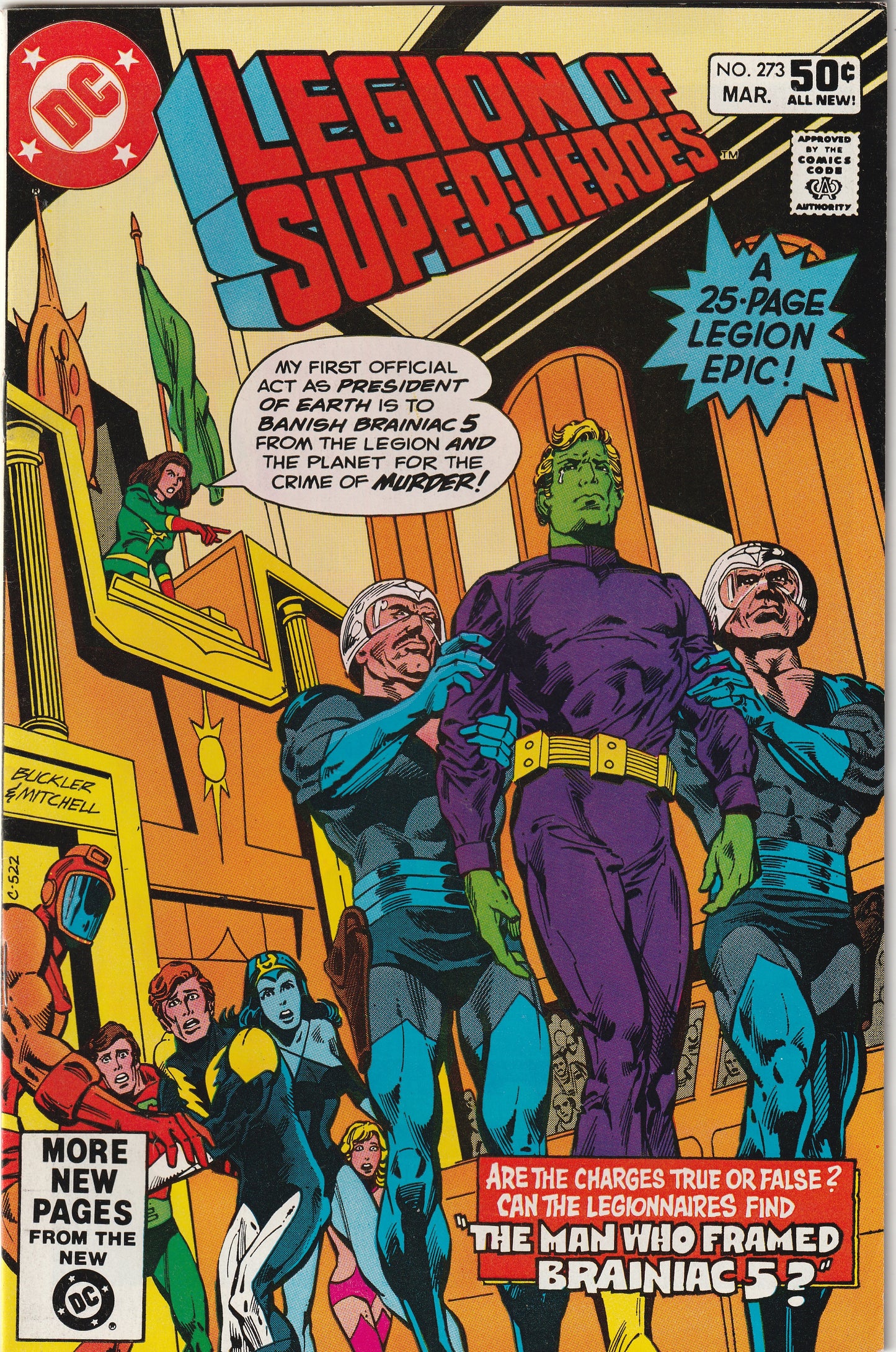 Legion of Super-Heroes #273 (1981)