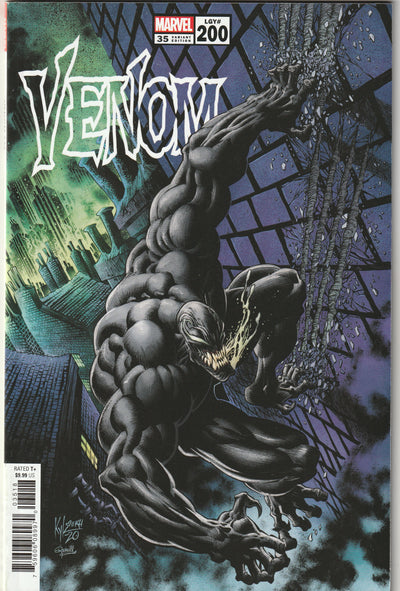 Venom #35 (LGY #200) (2021) - Kyle Hotz Variant Cover