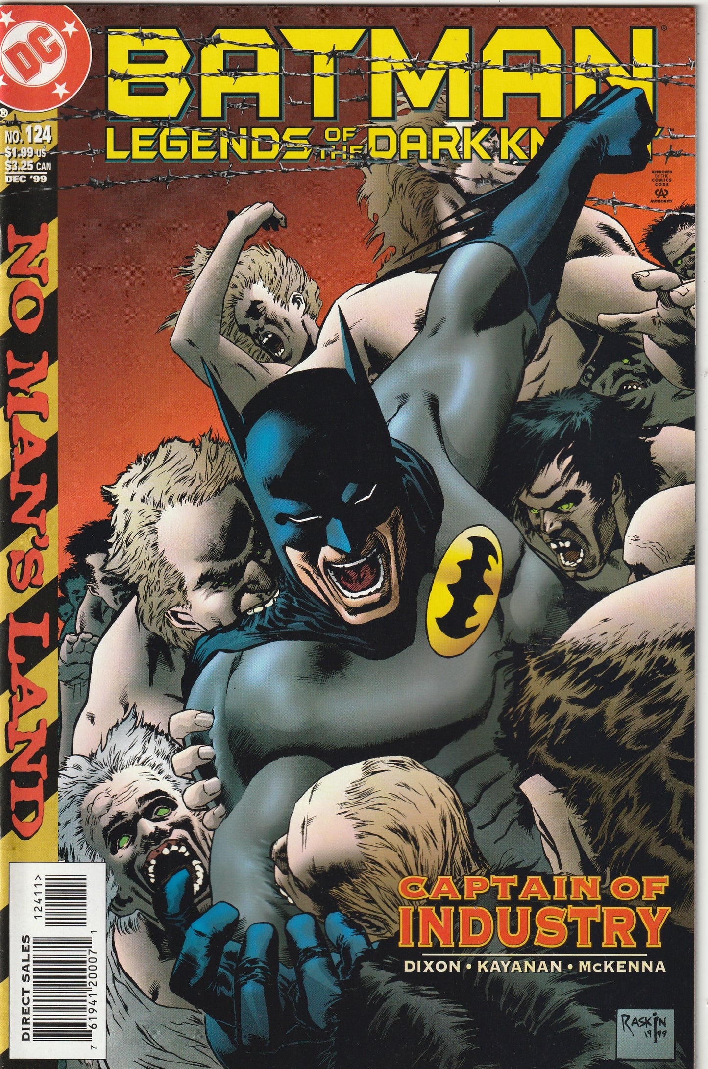 Batman Legends of the Dark Knight #124 (1999) - No Man's Land