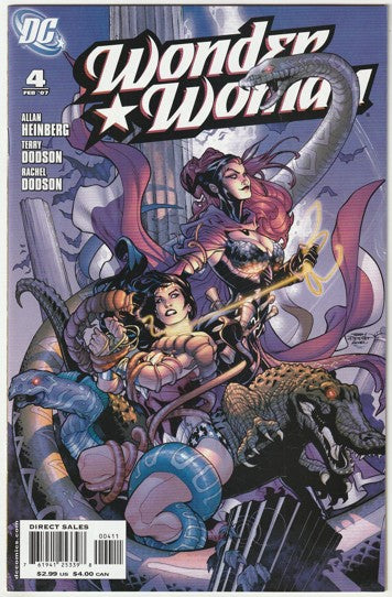 Wonder Woman #4 (2007) - Dodson cover