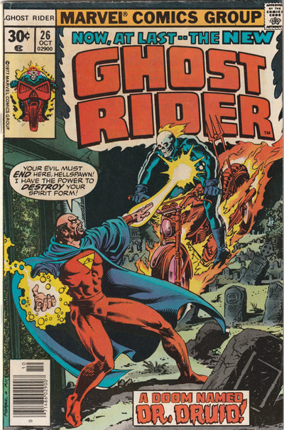 Ghost Rider #26 (1977) - Dr. Druid Appearance