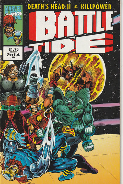 BattleTide (1992) Death's Head II & Killpower - 4 issue mini series